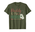 Daddy Is My Hero Armed Services Military T-Shirt - Graphic Print for Adults - T-Shirt, Sweatshirt, Hoodie