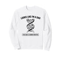 Funny Dna Joke Looks Like Im Dad Dad Sweatshirt - Graphic Print for Adults - T-Shirt, Sweatshirt, Hoodie