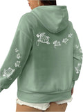 Women's Plus Size Hooded Graphic Preppy with Pockets - Adult & Kids T-Shirts, Sweatshirts & Hoodies apparel design preview 1