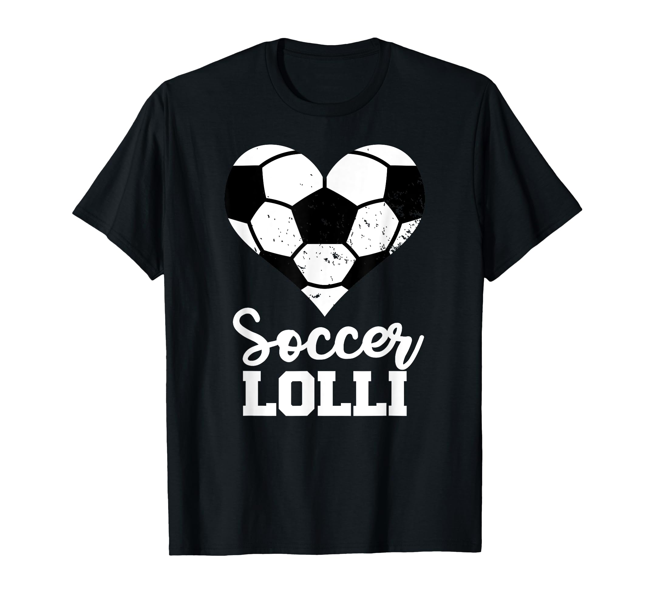 Soccer Lolli Funny Soccer Heart T-Shirt - Aesthetic Graphic Men Women - T-Shirt, Sweatshirt, Hoodie