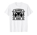 Gamer Dad Video Game Controller T-Shirt - Custom Art Print for Adults - T-Shirt, Sweatshirt, Hoodie