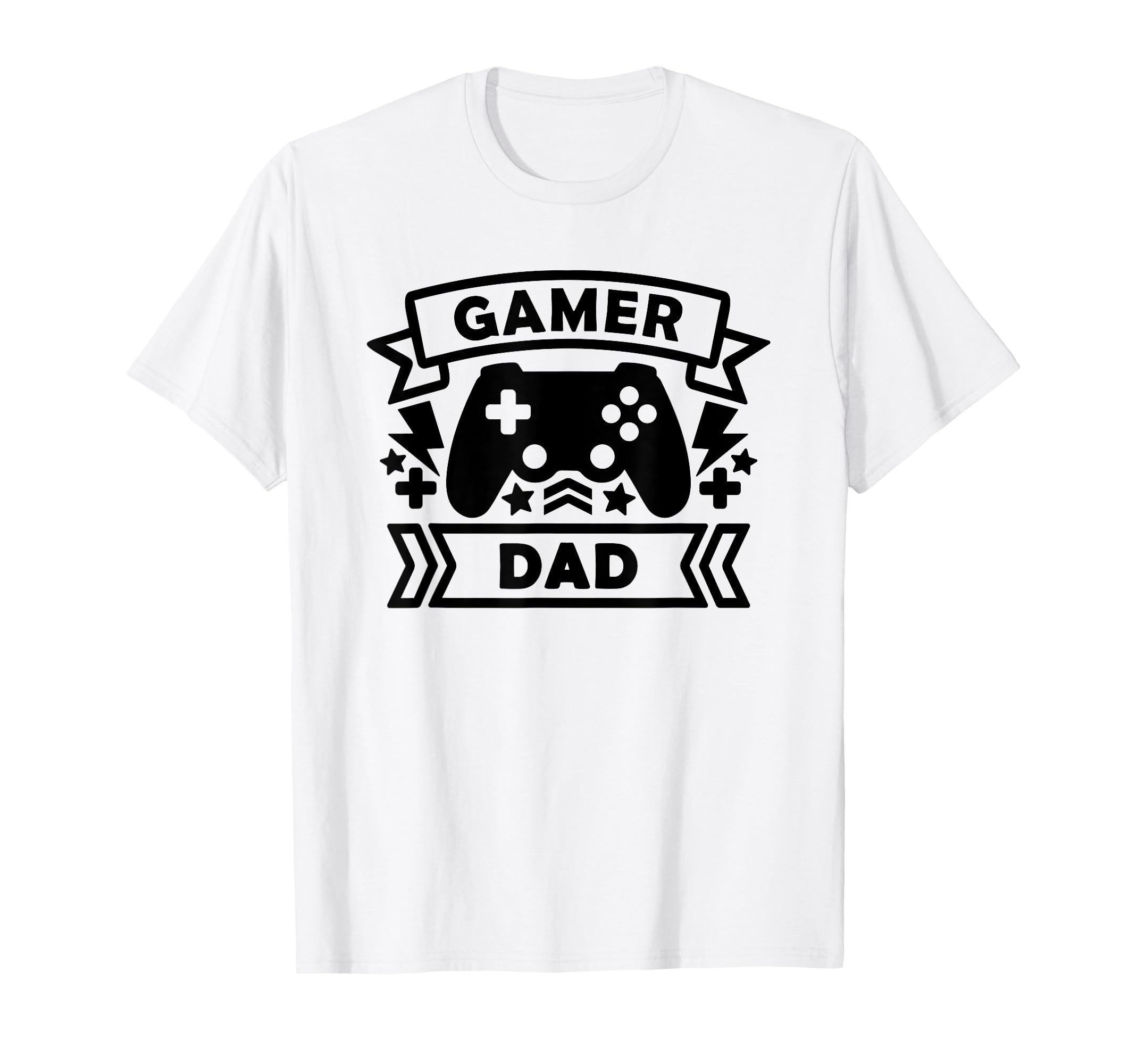 Gamer Dad Video Game Controller T-Shirt - Custom Art Print for Adults - T-Shirt, Sweatshirt, Hoodie
