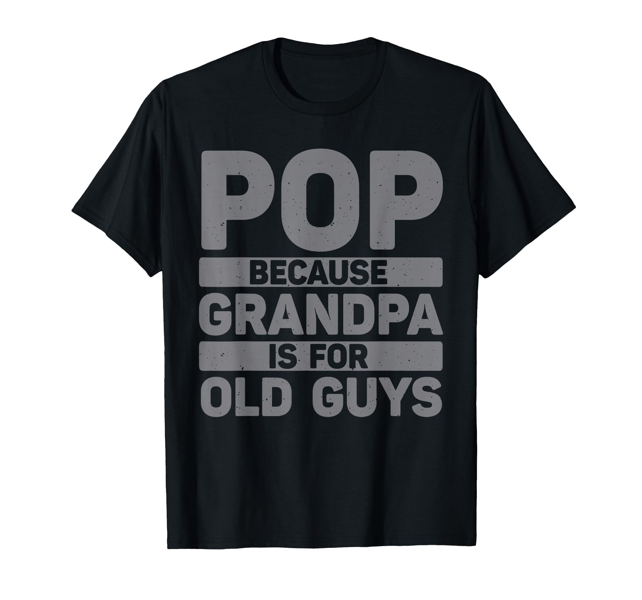 Best Pop Grandpa From Grandkids Fathers T-Shirt - Trendy Graphic Unisex - T-Shirt, Sweatshirt, Hoodie