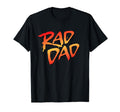 Rad Dad 80S Nostalgic Fathers Day T-Shirt - Trendy Graphic Men Women - T-Shirt, Sweatshirt, Hoodie