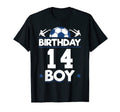 Soccer Birthday 14 Th Birthday T-Shirt - Custom Art Print for Adults - T-Shirt, Sweatshirt, Hoodie