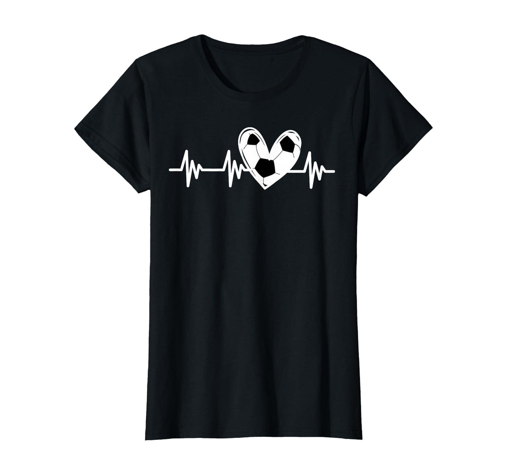 Heartbeat Soccer Lover Tween Teen Sports T-Shirt - Novelty Apparel Unisex - T-Shirt, Sweatshirt, Hoodie