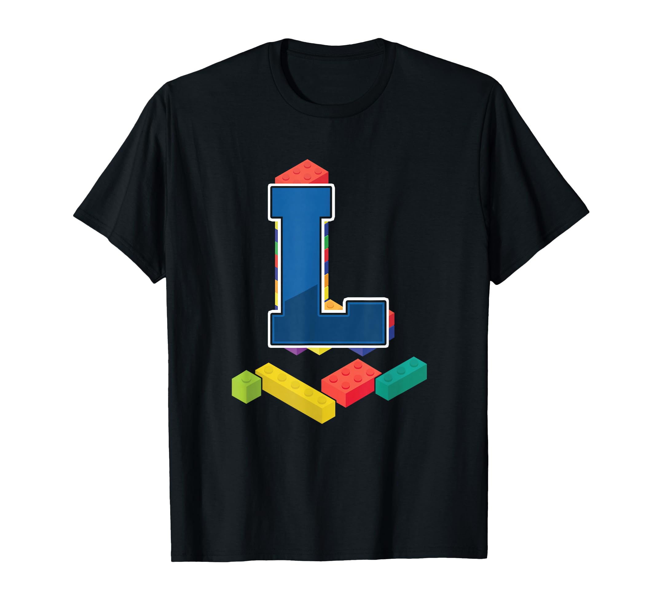 Letter L Master Builder Alphabet T-Shirt - Novelty Apparel for Adults - T-Shirt, Sweatshirt, Hoodie
