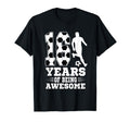 16 Years Being Awesome Birthday Soccer 16Th T-Shirt - Unique Graphic Unisex - T-Shirt, Sweatshirt, Hoodie