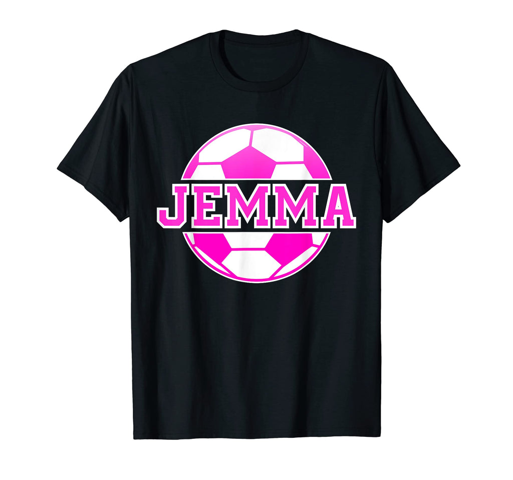 Jemma Name Soccer Play Football Sports T-Shirt - Novelty Apparel Men Women - T-Shirt, Sweatshirt, Hoodie