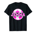 Jemma Name Soccer Play Football Sports T-Shirt - Novelty Apparel Men Women - T-Shirt, Sweatshirt, Hoodie