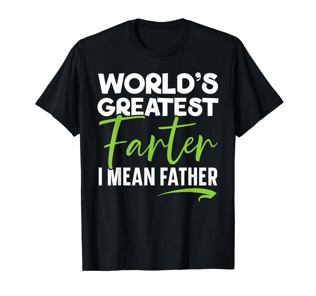 Worlds Greatest Farter Dad Jokes T-Shirt - Custom Art Print for Adults - T-Shirt, Sweatshirt, Hoodie
