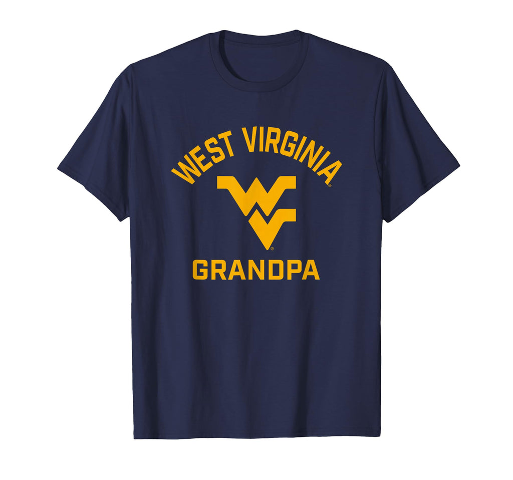 West Virginia Mountaineers Arched Grandpa T-Shirt - Graphic Print Men Women - T-Shirt, Sweatshirt, Hoodie