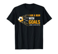 Mens Motivational Goals I Am Goals T-Shirt - Custom Art Print for Adults - T-Shirt, Sweatshirt, Hoodie
