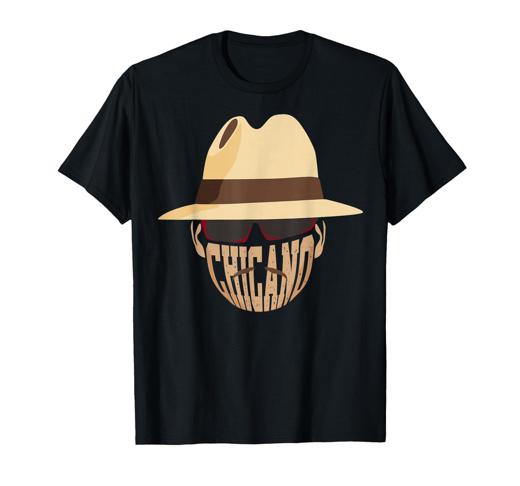 Lowrider Hat Chicano Moustache T-Shirt - Graphic Print Men Women - T-Shirt, Sweatshirt, Hoodie