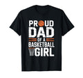 Proud Dad Basketball Basketball Father T-Shirt - Trendy Graphic Unisex - T-Shirt, Sweatshirt, Hoodie