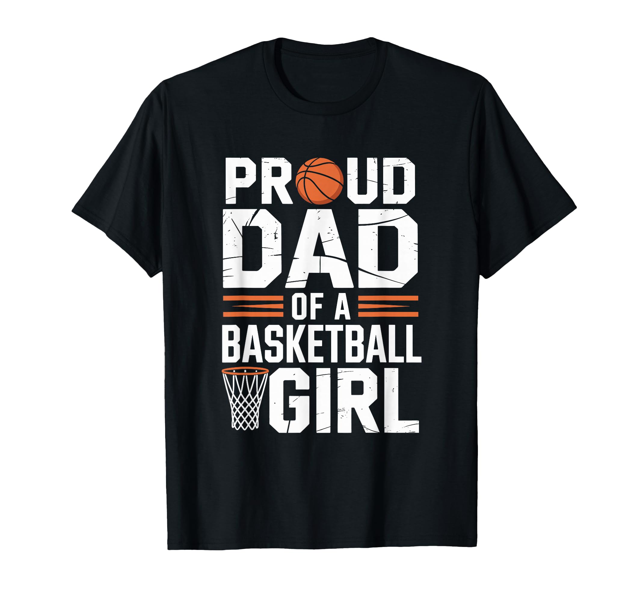 Proud Dad Basketball Basketball Father T-Shirt - Trendy Graphic Unisex - T-Shirt, Sweatshirt, Hoodie