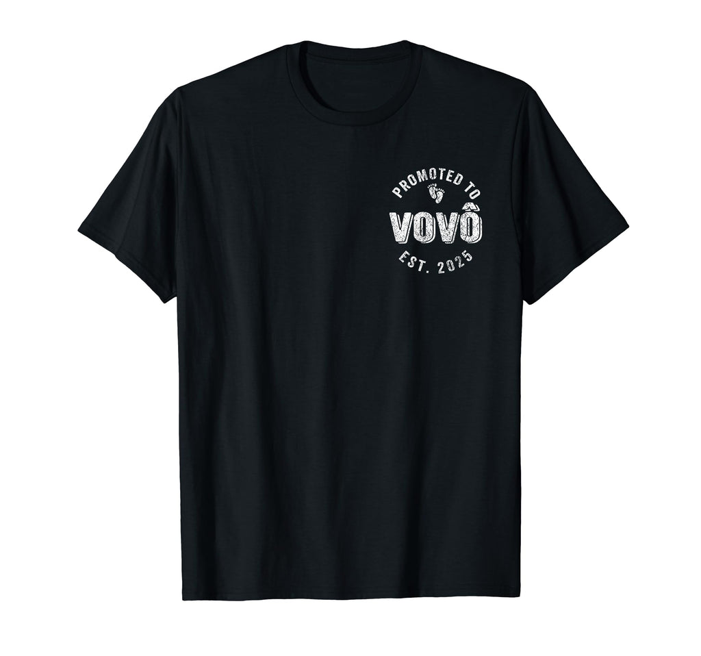 Promoted To Vov Est 2025 Portuguese T-Shirt - Trendy Graphic Unisex - T-Shirt, Sweatshirt, Hoodie