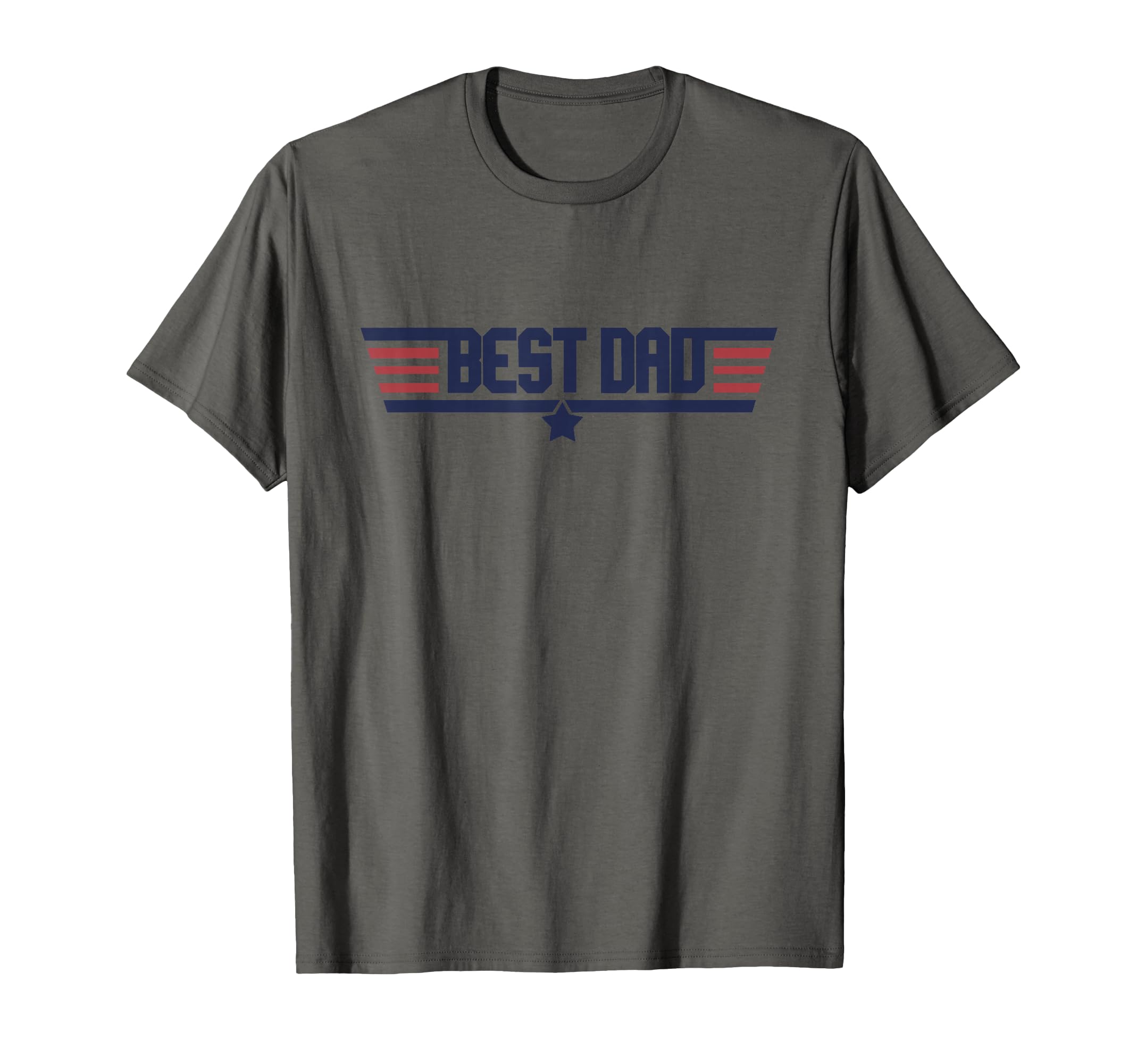 Best Dad Funny Military Fathers Day Gift T-Shirt - Custom Art Print Unisex - T-Shirt, Sweatshirt, Hoodie