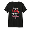 Busy Raising Ballers And Ballerinas T-Shirt - Unique Graphic for Adults - T-Shirt, Sweatshirt, Hoodie