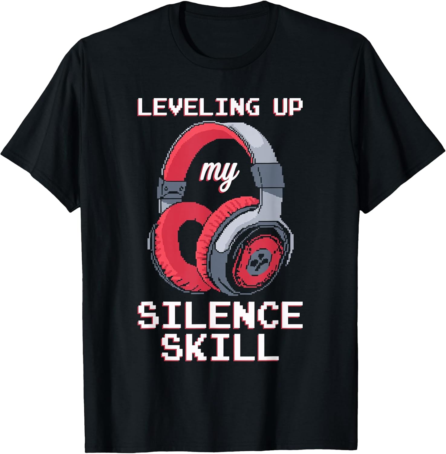Funny Gamer Pixel Art Design for Gamers and Streamers - Adult & Kids T-Shirts, Sweatshirts & Hoodies apparel design preview 1