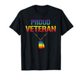 Proud Veteran Lgbt Q Veterans Day Gay T-Shirt - Trendy Graphic for Adults - T-Shirt, Sweatshirt, Hoodie