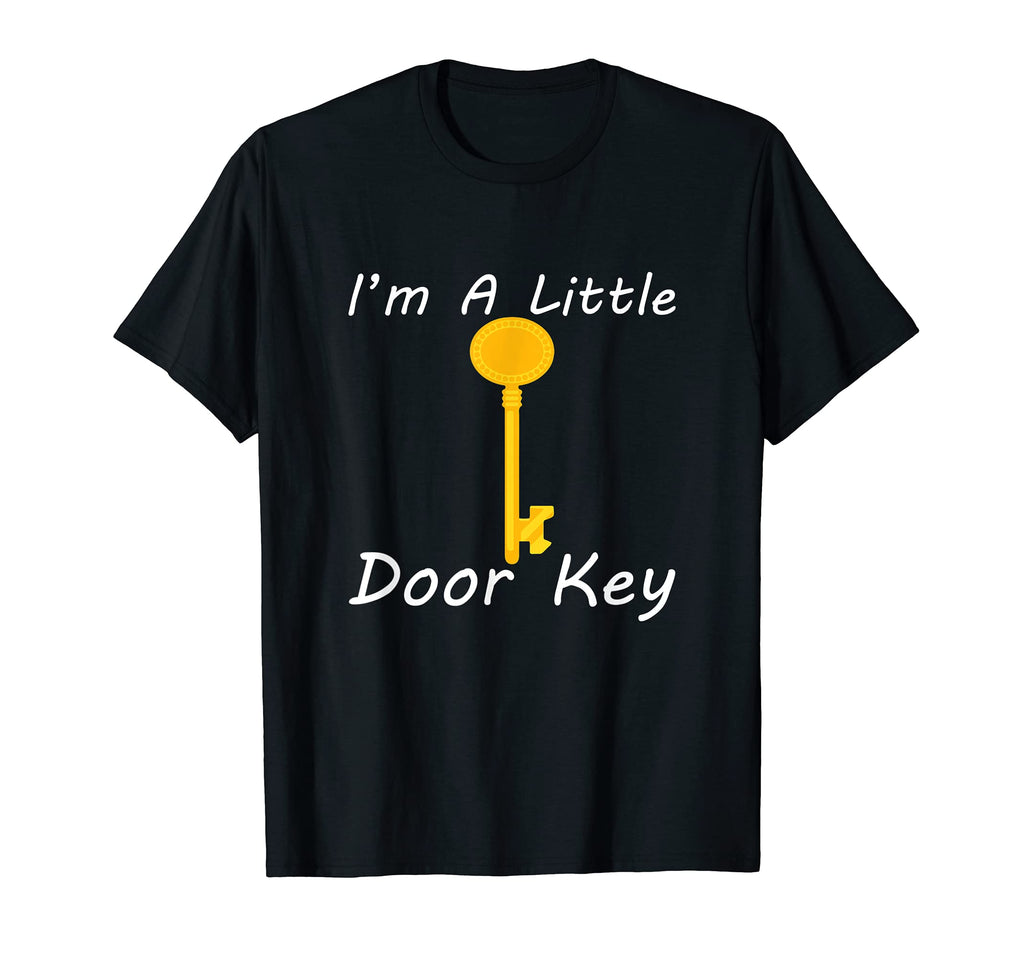 Im Little Door Key Funny Pun Dad T-Shirt - Minimalist Print for Adults - T-Shirt, Sweatshirt, Hoodie