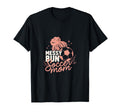 Messy Bun Soccer Mom Match Day Cheer T-Shirt - Graphic Print Men Women - T-Shirt, Sweatshirt, Hoodie