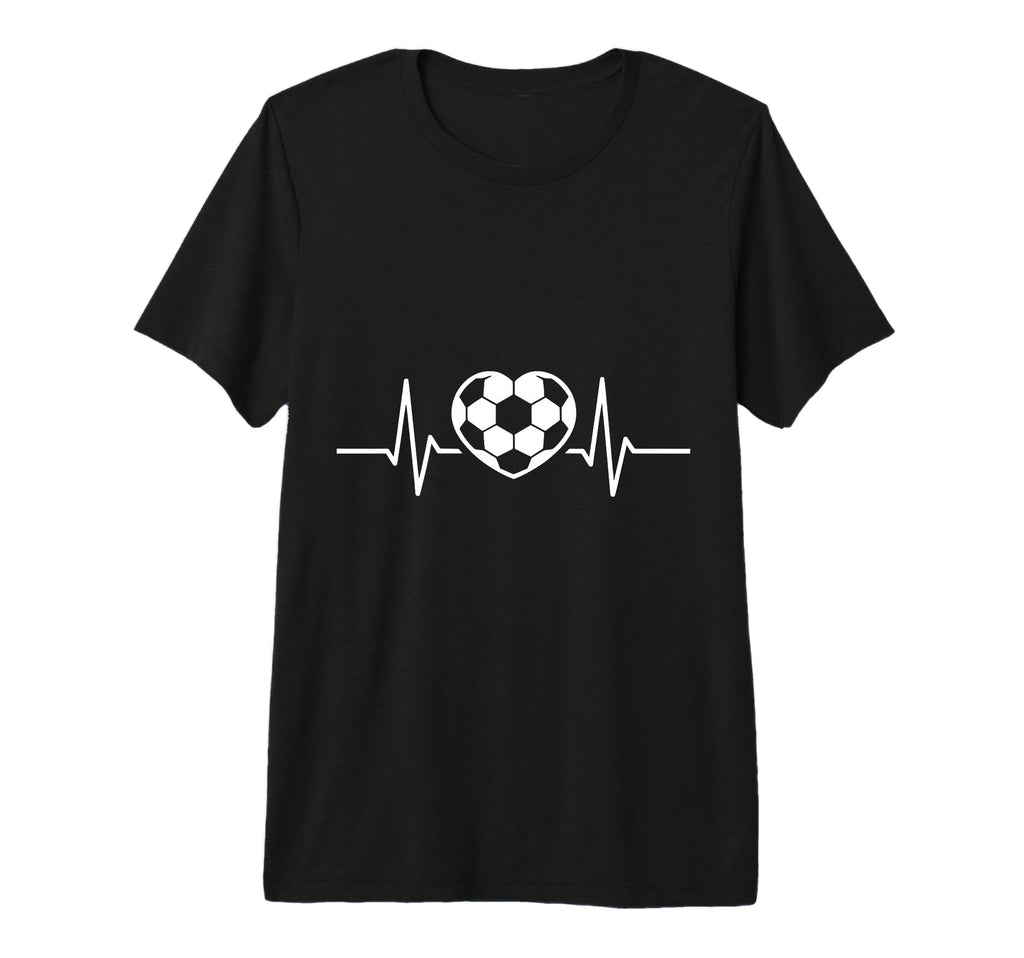 Soccer Heart Drawing Soccer Fans Tri T-Shirt - Streetwear Style Unisex - T-Shirt, Sweatshirt, Hoodie
