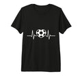 Soccer Heart Drawing Soccer Fans Tri T-Shirt - Streetwear Style Unisex - T-Shirt, Sweatshirt, Hoodie