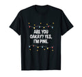 Are You Oakay Im Pine Dad Jokes Punchline T-Shirt - Trendy Graphic Unisex - T-Shirt, Sweatshirt, Hoodie