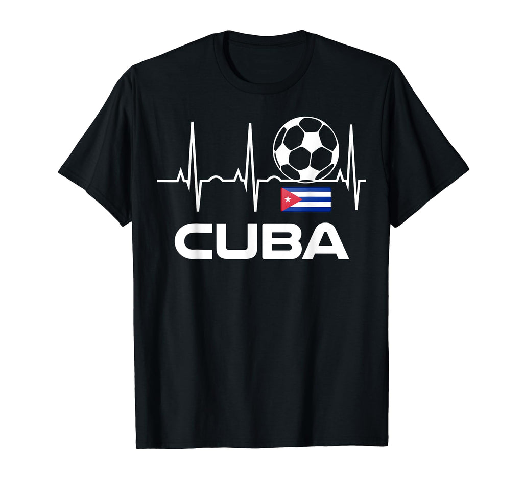 Cuba Soccer Jersey Cuban Football T-Shirt - Aesthetic Graphic for Adults - T-Shirt, Sweatshirt, Hoodie