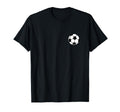 Soccer Ball Pocket Logo Football Lover T-Shirt - Aesthetic Graphic Unisex - T-Shirt, Sweatshirt, Hoodie