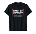 Grandparent Bank Grandpa Grandchildrens Atm T-Shirt - Graphic Print Unisex - T-Shirt, Sweatshirt, Hoodie