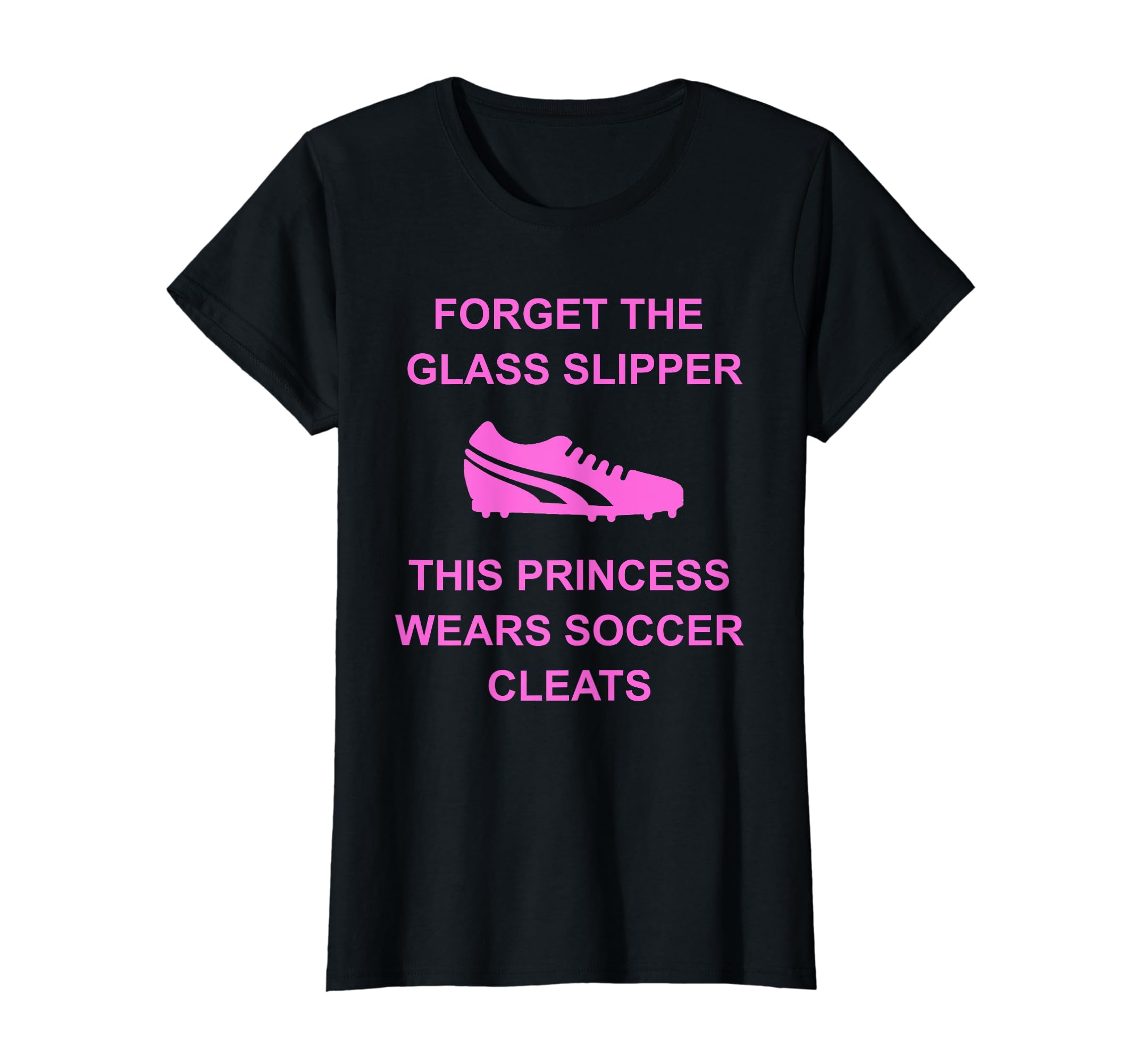 Soccer Princess Gift Soccer Cleats T-Shirt - Novelty Apparel Unisex - T-Shirt, Sweatshirt, Hoodie