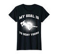 My Goal Is To Deny Yours Soccer Player T-Shirt - Graphic Print Men Women - T-Shirt, Sweatshirt, Hoodie