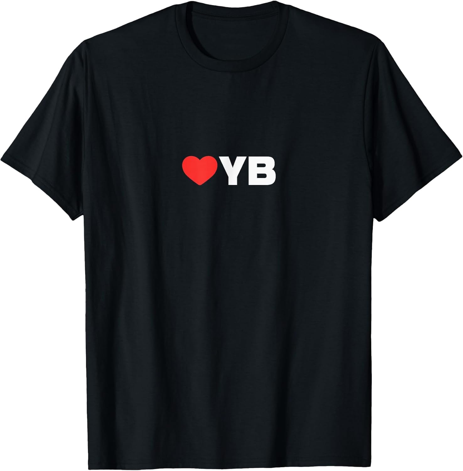 LOVE (heart) YB Loved By People Whose Favorite is - Adult & Kids T-Shirts, Sweatshirts & Hoodies apparel design preview 1