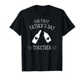 Our First Fathers Day Together 2023 New Dad T-Shirt - Graphic Print Unisex - T-Shirt, Sweatshirt, Hoodie