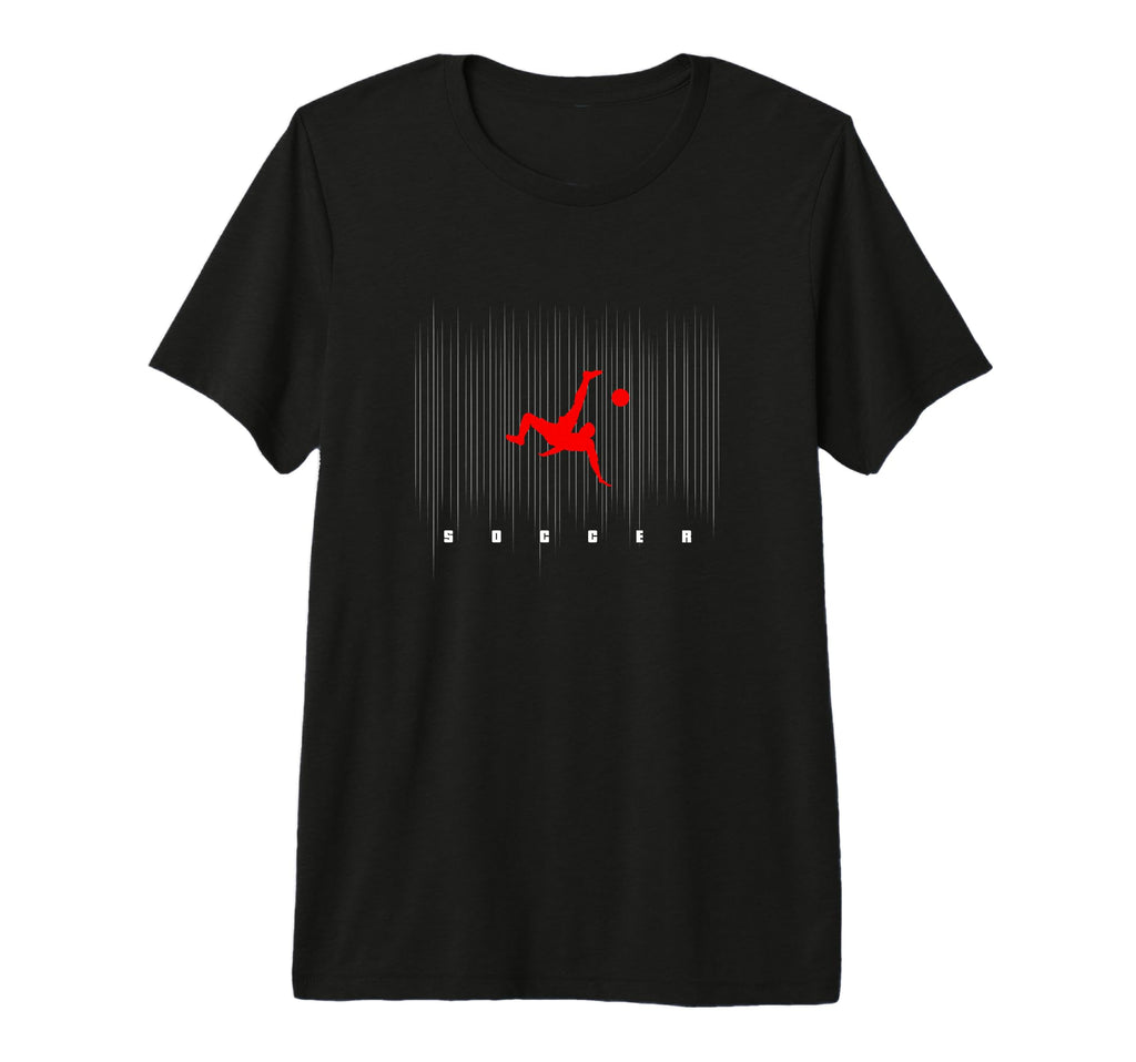 Soccer Logo Motif Soccer Soccer T-Shirt - Custom Art Print for Adults - T-Shirt, Sweatshirt, Hoodie
