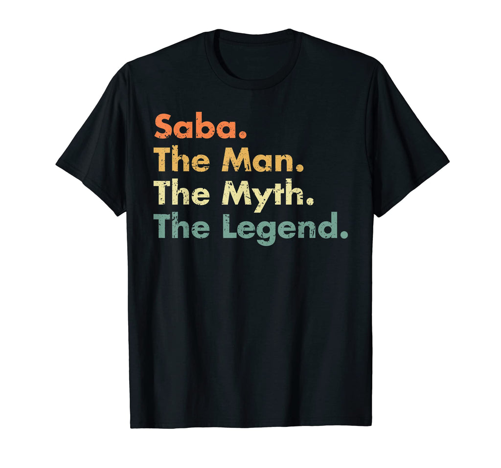 Saba Myth Legend Dad Grandpa T-Shirt - Streetwear Style Unisex - T-Shirt, Sweatshirt, Hoodie