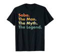 Saba Myth Legend Dad Grandpa T-Shirt - Streetwear Style Unisex - T-Shirt, Sweatshirt, Hoodie