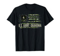 U S Army Grandma Camo American Flag T-Shirt - Aesthetic Graphic Unisex - T-Shirt, Sweatshirt, Hoodie