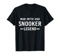 Myth Legend Dad Snooker T-Shirt - Custom Art Print Unisex - T-Shirt, Sweatshirt, Hoodie