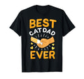 Cat Dad Fathers Day T-Shirt - Custom Art Print Unisex - T-Shirt, Sweatshirt, Hoodie