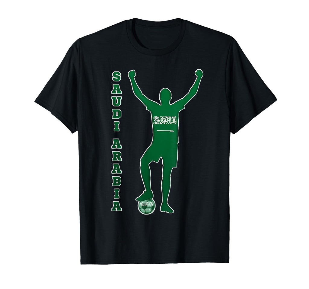 Saudi Arabia Futbol Football Soccer T-Shirt - Casual Everyday Wear Unisex - T-Shirt, Sweatshirt, Hoodie