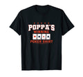 Poppas Winning Poker Card Games Dad Card T-Shirt - Custom Art Print Unisex - T-Shirt, Sweatshirt, Hoodie
