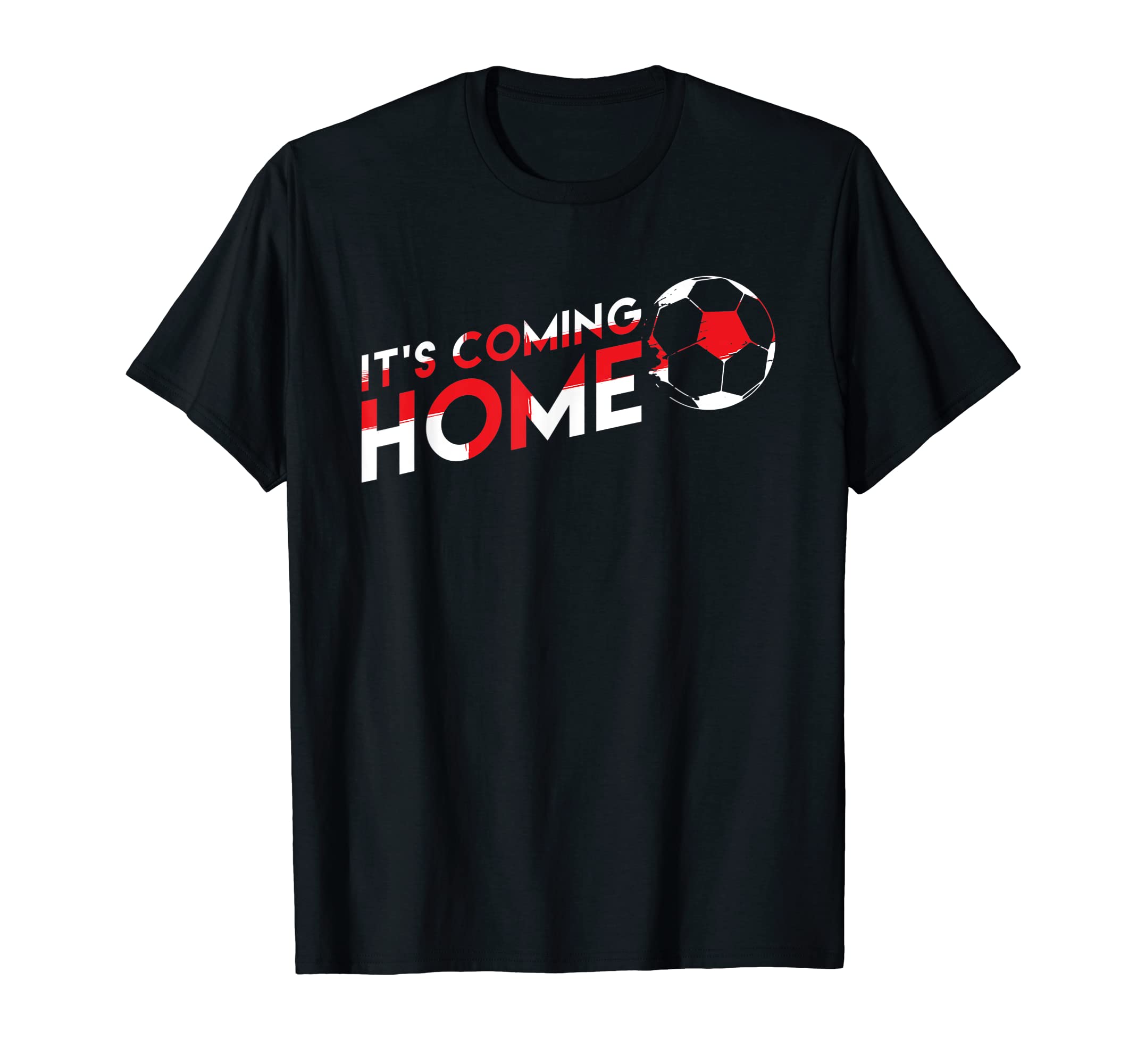 Coming Home England Flag Football Player T-Shirt - Minimalist Print Unisex - T-Shirt, Sweatshirt, Hoodie