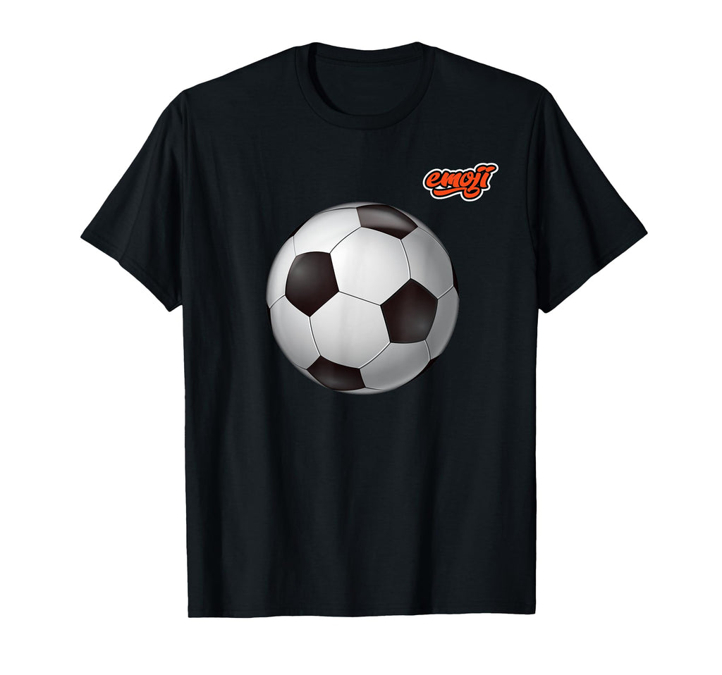 Soccer Ball Glossy T-Shirt - Graphic Print Unisex - T-Shirt, Sweatshirt, Hoodie