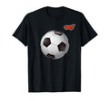 Soccer Ball Glossy T-Shirt - Graphic Print Unisex - T-Shirt, Sweatshirt, Hoodie
