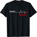 Annnd I'm Back Funny Abnormal Heart Rhythm - Adult & Kids T-Shirts, Sweatshirts & Hoodies apparel design preview 1