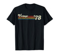 1978 Chest Stripe Birthday T-Shirt - Casual Everyday Wear for Adults - T-Shirt, Sweatshirt, Hoodie